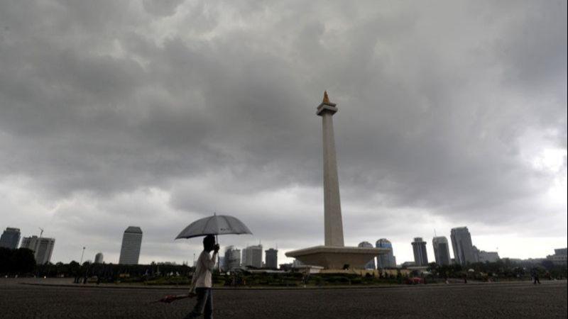 BMKG Prediksi Jakarta Diguyur Hujan Malam Nanti