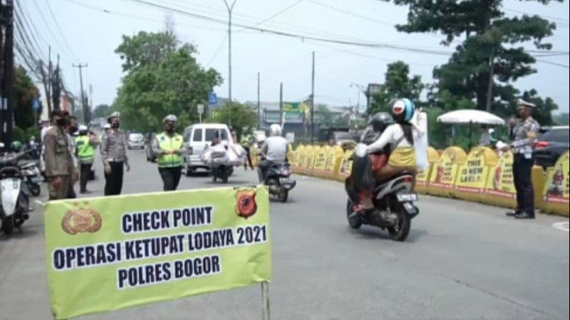 Siap-siap Gak Bisa Mudik, Bakal Ada 8 Titik Penyekatan di Kabupaten Bogor