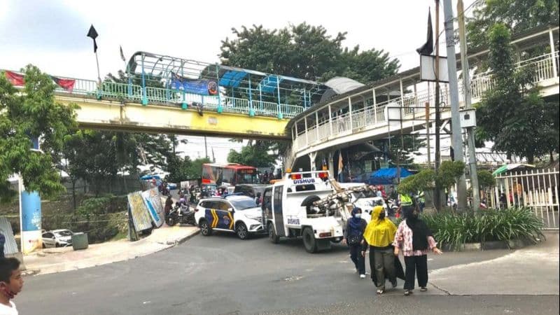 Arus Lalu Lintas di Pasar Tanah Abang Akan Dialihkan Hingga Lebaran