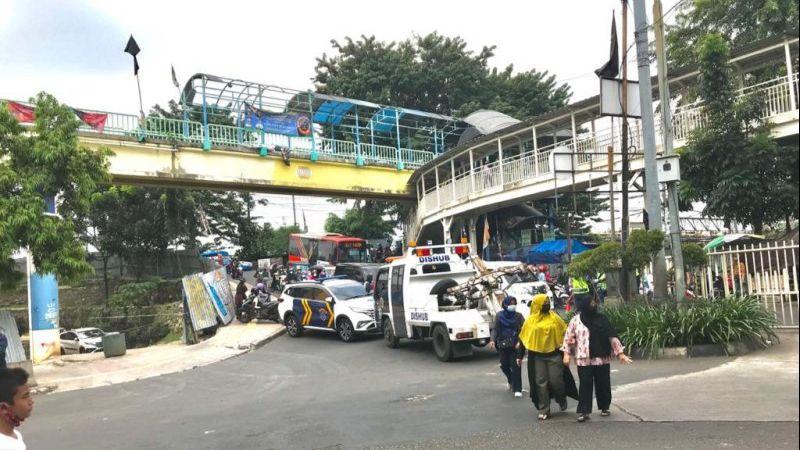 Arus Lalu Lintas di Pasar Tanah Abang Akan Dialihkan Hingga Lebaran