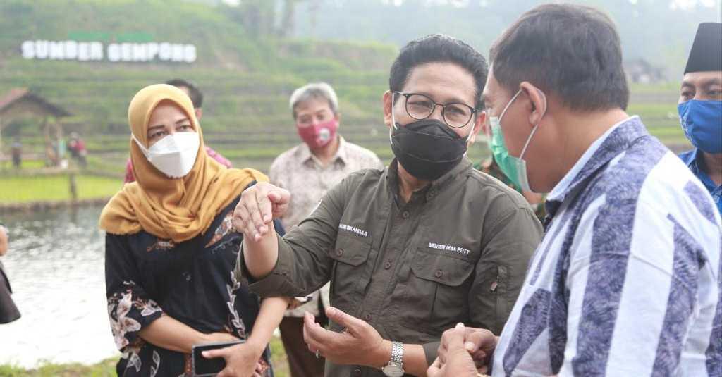 Jelang Libur Lebaran, Gus Menteri Minta Desa Wisata untuk Terapkan Protokol Kesehatan