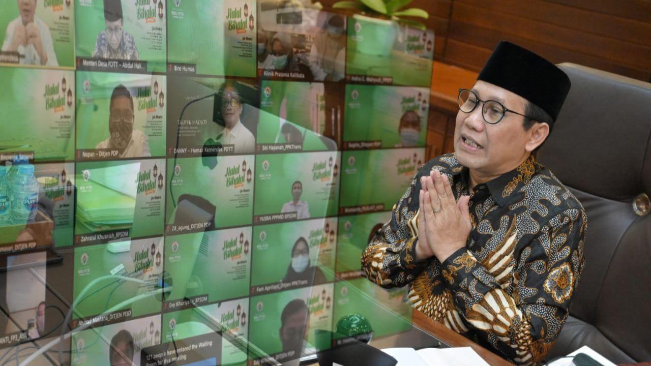 Ini Pesan Gus Menteri Dalam Halalbilhalal Kemendes PDTT