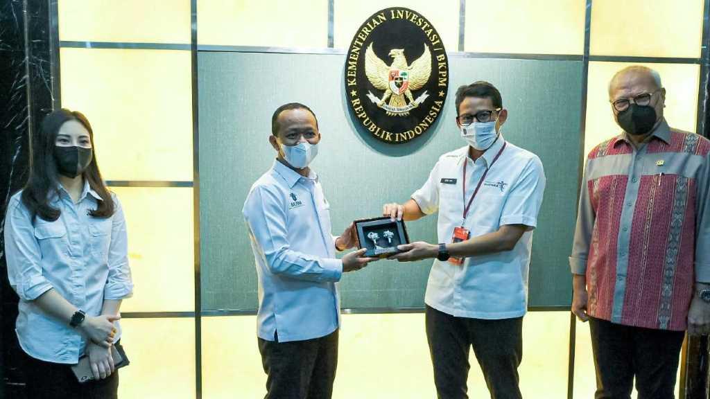 Bangkitkan Sektor Parekraf, Kemenparekraf Kolaborasi dengan Kementerian Investasi/BKPM