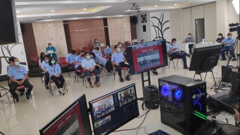 Presiden Jokowi Harap Industri Lebih Produktif Setelah Vaksinasi Gotong Royong