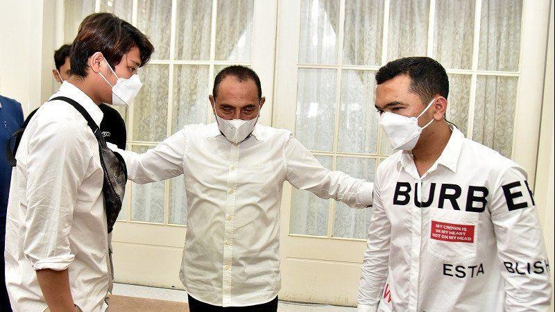 Gubernur Edy Rahmayadi Sambut Niat Rizky Billar dan Putra Siregar Majukan PSMS