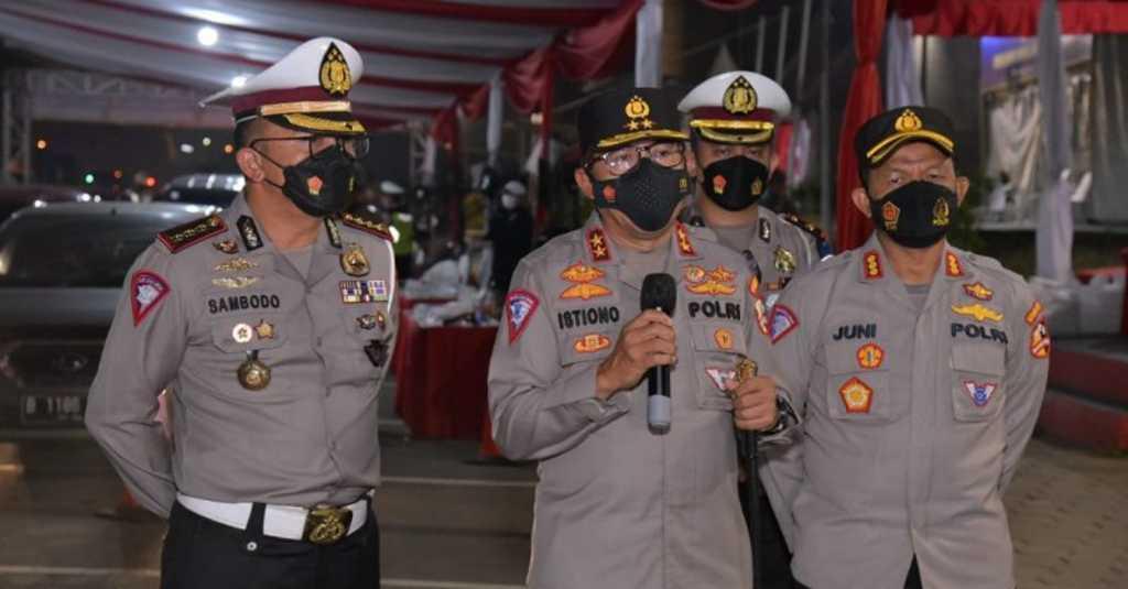 Dirlantas Polda Metro Jaya Sampaikan Tak Ada Anggotanya yang Terinfeksi Covid-19 Sepanjang Operasi Ketupat