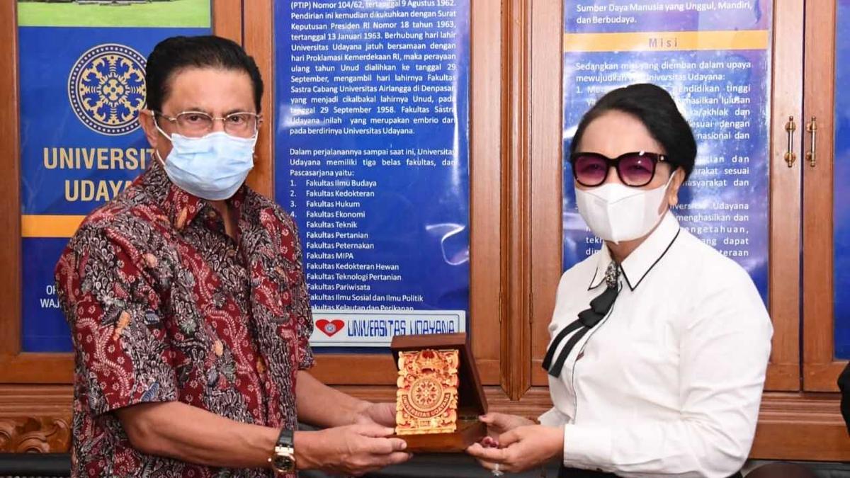 Bertemu Rektor UNUD, Fadel Muhammad: Haluan Negara Mempercepat Kemajuan Bangsa