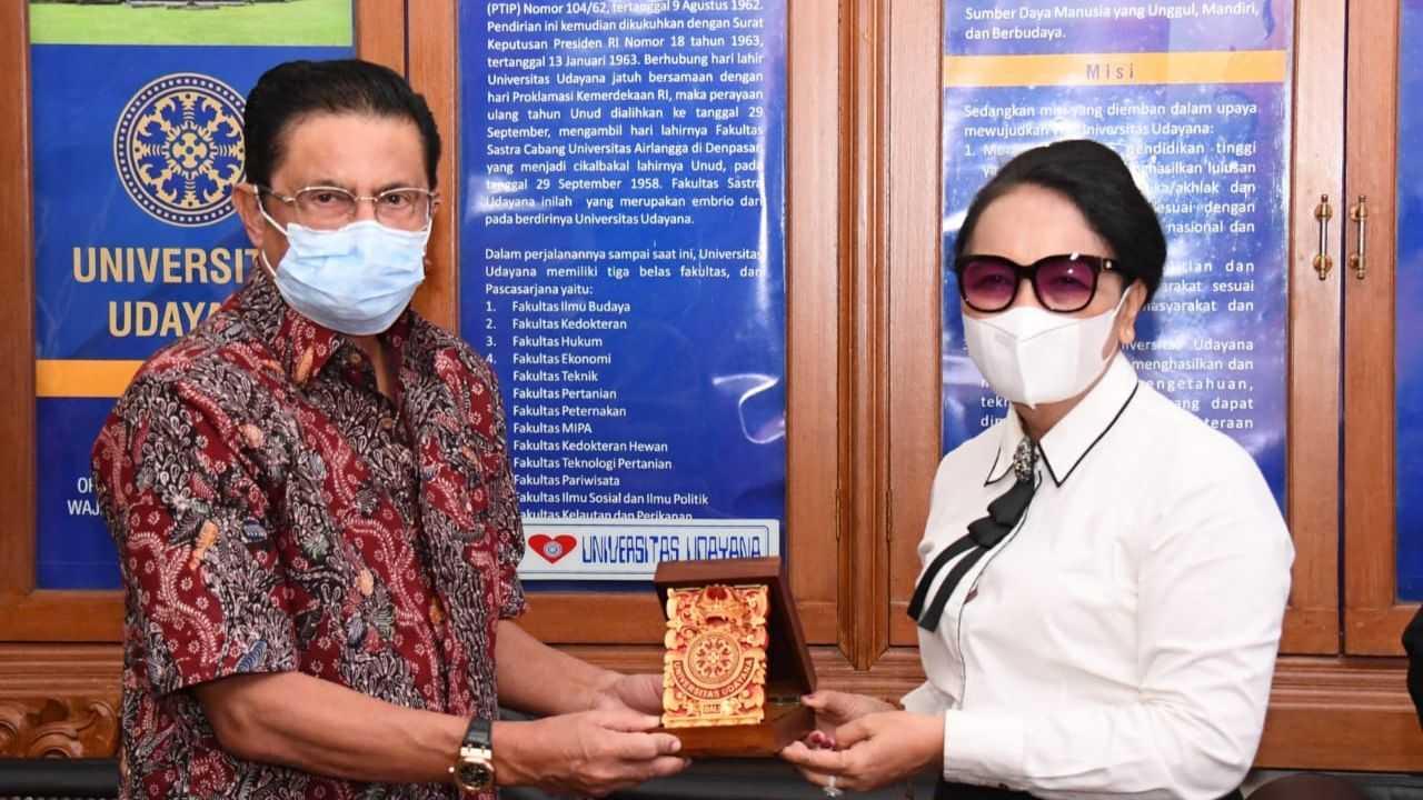 Bertemu Rektor UNUD, Fadel Muhammad: Haluan Negara Mempercepat Kemajuan Bangsa