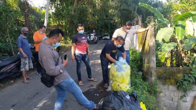 Ada 35 Kg Limbah Medis Dibuang Sembarangan, Polisi Turun Tangan