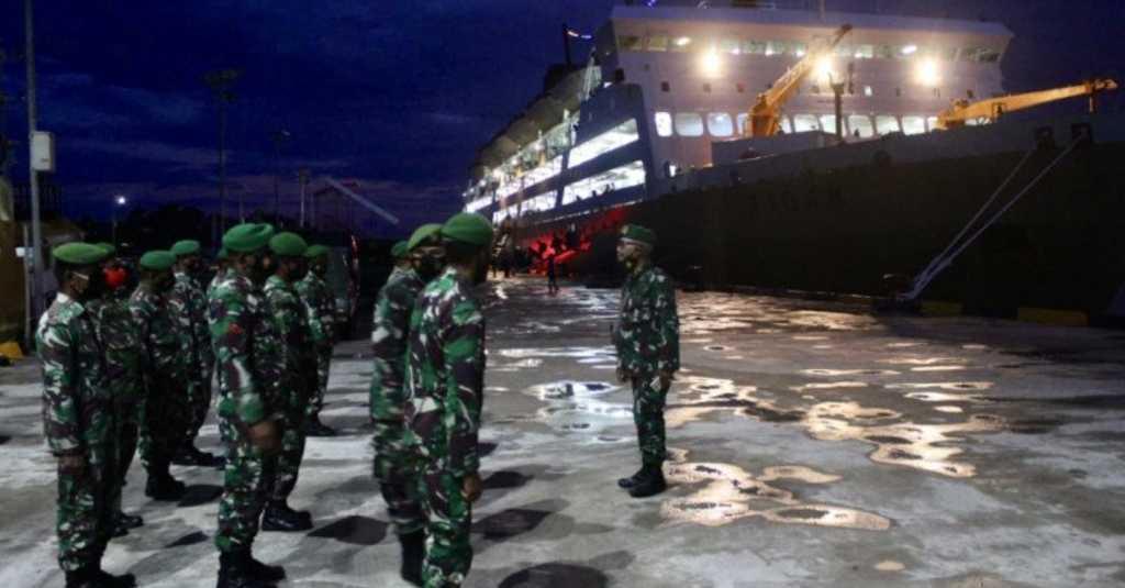 56 Prajurit TNI Dikerahkan untuk Menjaga Stabilitas Keamanan Papua