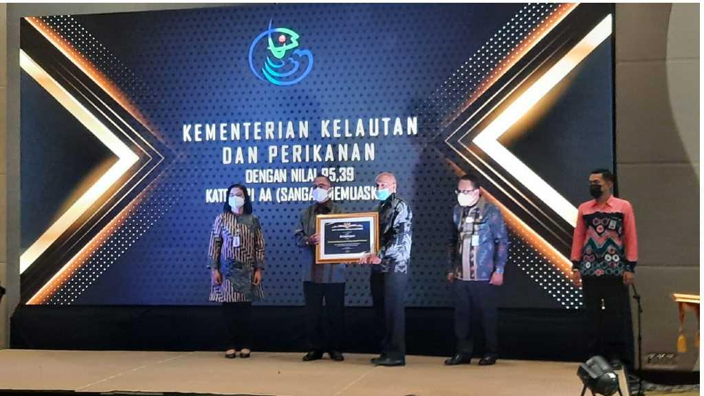 Terima Anugerah Kearsipan ANRI, KKP Komitmen Kelola Arsip Digital Strategis Negara