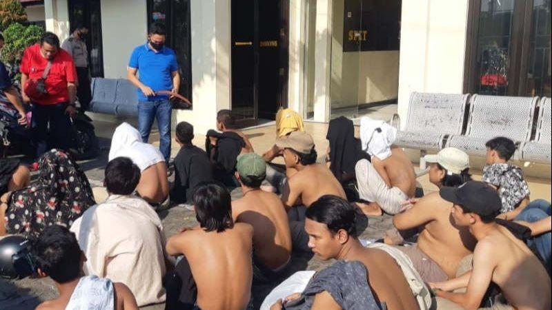 Tawuran di Sekitar Pelabuhan Tanjung Emas, 20 Pemuda Diciduk