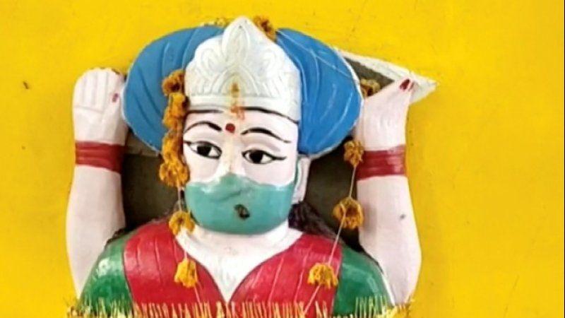 Ingin Keluar dari Pandemi, Warga India Dirikan Kuil 'Dewi Corona'