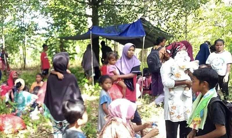 Begini Kondisi Terkini Pengungsian Warga di Maluku Tengah Pasca Gempa 6,1 M