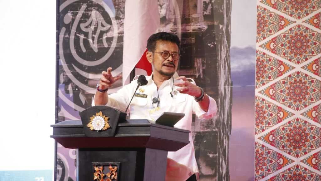 Mentan Dorong Para Bupati Perbaiki Sistem Logistik Pangan dan Manfaatkan KUR