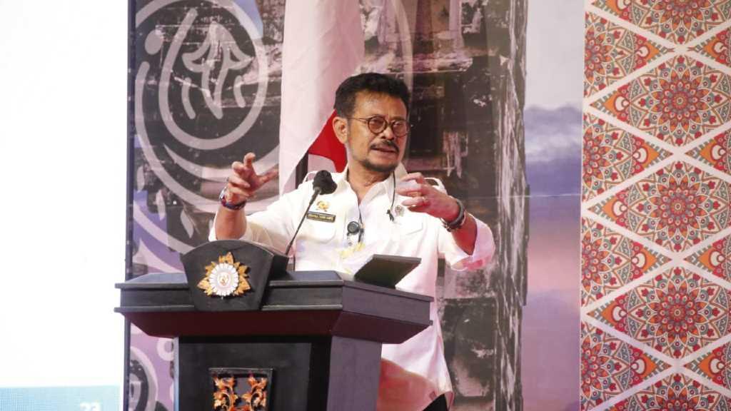 Mentan Dorong Para Bupati Perbaiki Sistem Logistik Pangan dan Manfaatkan KUR
