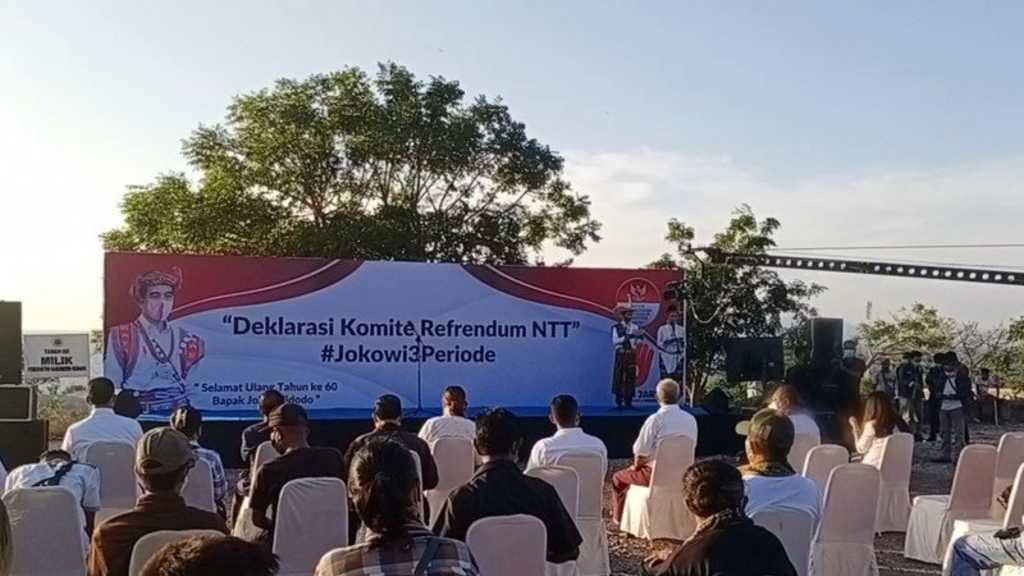 Pengamat: Deklarasi Referendum Jokowi 3 Periode Jelas Langgar Konstitusi
