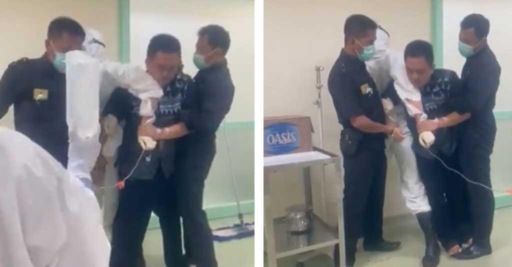 Video Pasien COVID-19 Ngamuk di RSUD Pasar Minggu, 2 Satpam yang Menahan Ikut Positif!