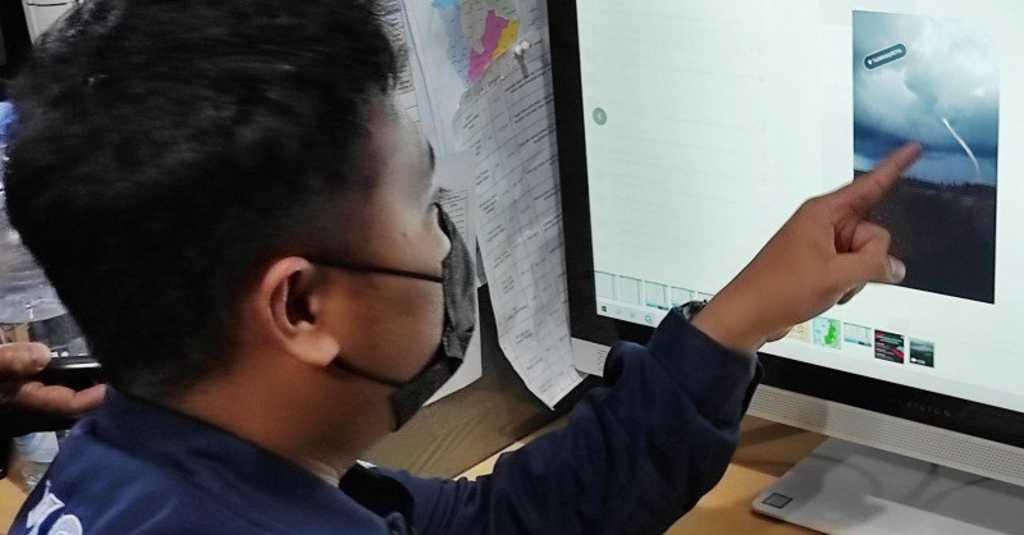 Setelah Matahari Terbit di Utara, Kini Mucul Pusaran Angin Belalai Air di Janeponto, Ini Penjelasan BMKG