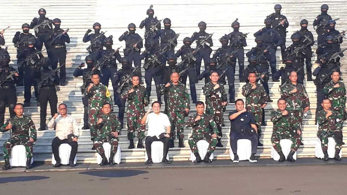 Bamsoet Apresiasi Kemampuan Satgultor TNI Atasi Terorisme di Gedung MPR RI