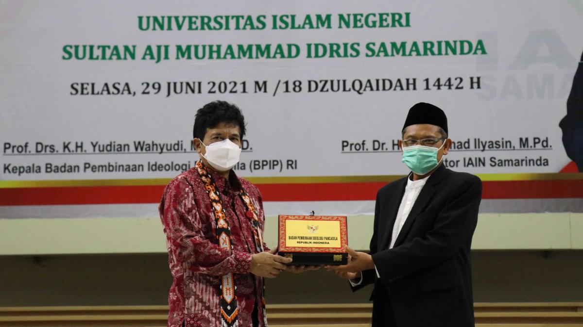 Kepala BPIP beri Kuliah Umum Pancasila Sivitas Akademika UINSI Samarinda