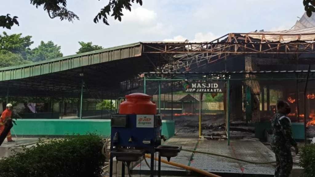 Masjid Jayakarta Jakarta Timur Terbakar, Diduga Akibat Korsleting Listrik