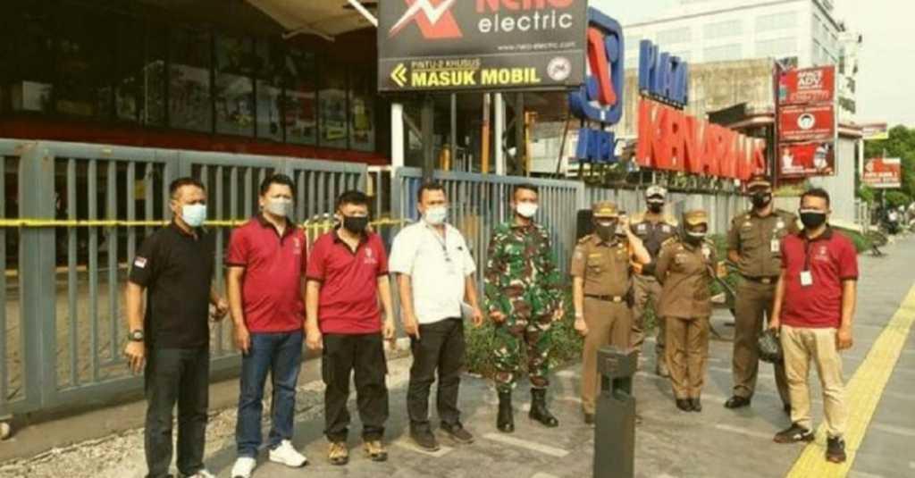 Picu Kerumunan Massa Hingga Harus Gunakan 'Watercannon' untuk Pembubaran, Plaza Kenari Mas Disegel Petugas