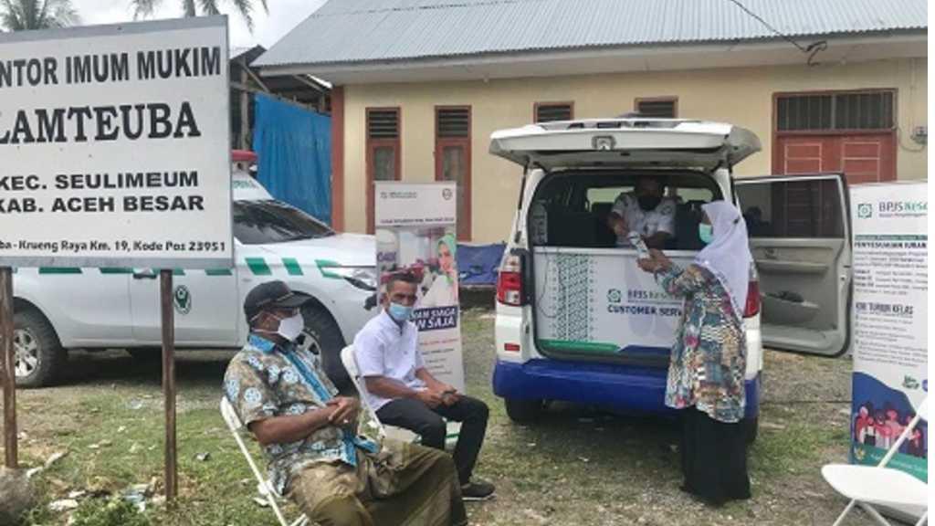 BPJS Kesehatan Jemput Bola ke Desa Terpencil di Aceh Besar