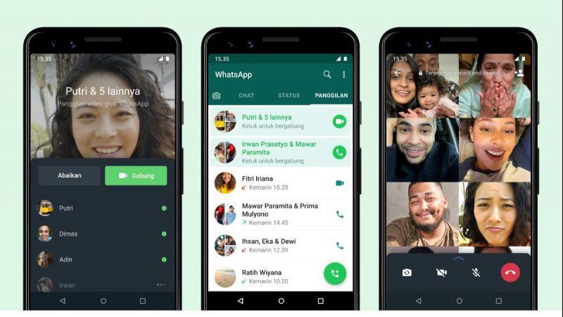 WhatsApp Perkenalkan Fitur 'Joinable Call' untuk Panggilan Grup