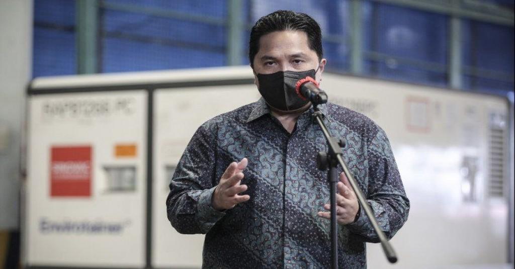 Erick Thohir Pastikan Stok Oksigen Lancar di Tengah Melonjaknya Kasus COVID-19 RI