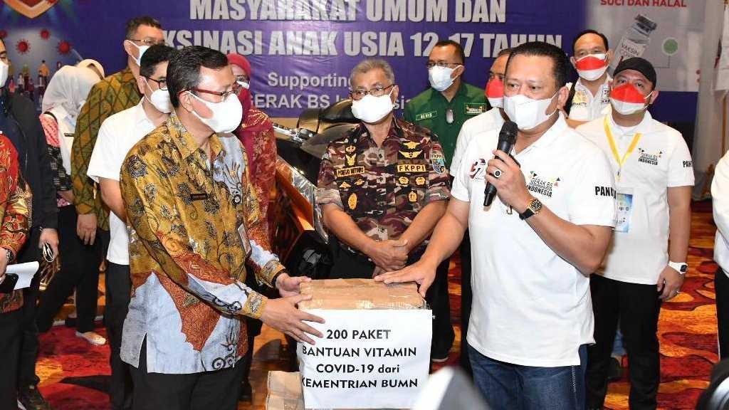 Buka Vaksinasi FKPPI-Gerak BS-APLI-IMI-MBI, KADIN Harap Pemerintah Pertimbangkan Pusat Perbelanjaan Dibuka dengan Syarat