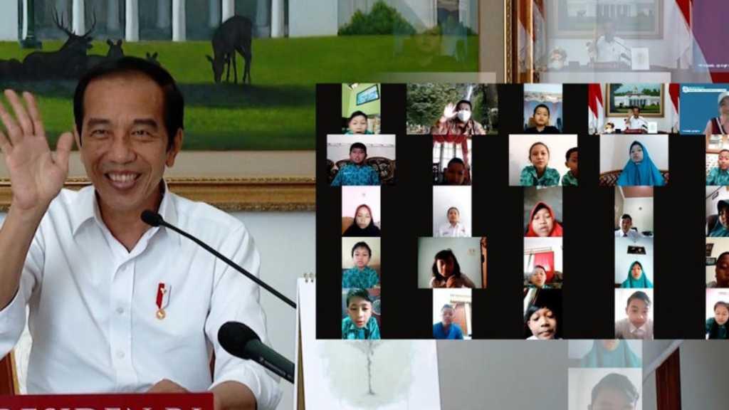 Kala Jokowi Ditanya soal Kinerja oleh Anak SD: Kalau Jadi Presiden Ngapain Aja?