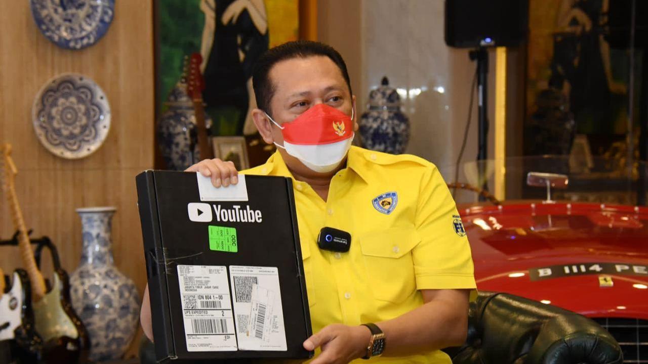 Raih Silver Play Button dari Youtube, Bamsoet Akan Kembangkan Sosialisasikan Empat Pilar MPR RI Melalui TikTok