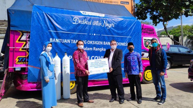 Posko Oksigen Jabar Salurkan Ribuan Tabung ke Rumah Sakit