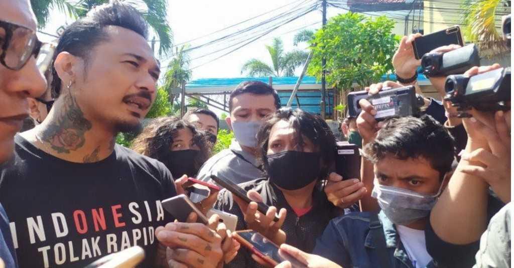 Jerinx Ditetapkan Sebagai Tersangka Kasus Pengancaman