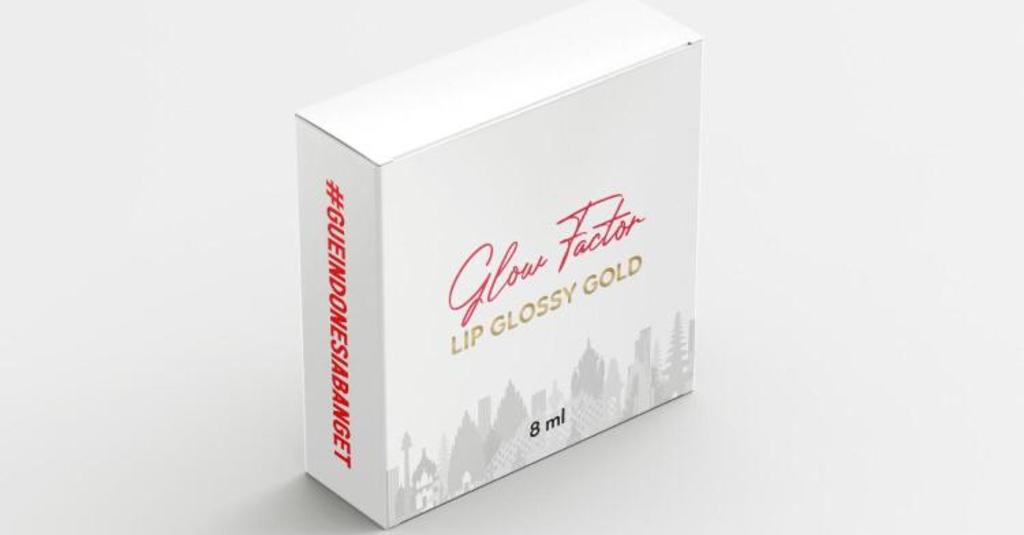 Sambut HUT RI, Lip Glossy Glow Factor Keluarkan Edisi Khusus Bertema #gueindonesiabgt