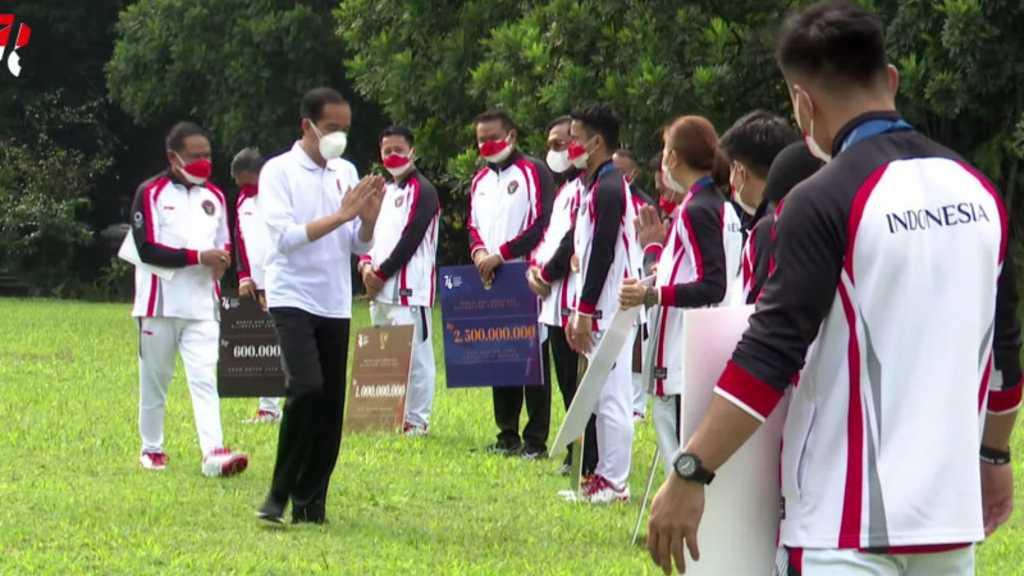 Mantap! Jokowi Bagi-bagi Bonus untuk Para Atlet Olimpiade Tokyo, Greysia/Apriyani Dapat Rp5,5 Miliar