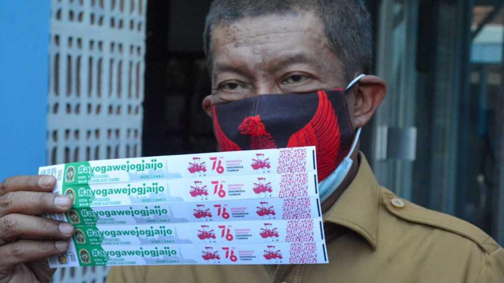 Siap-siap Ketahuan! Warga yang Sudah Vaksinasi di Wilayah Ini Bakal Dapat Gelang Identifikasi