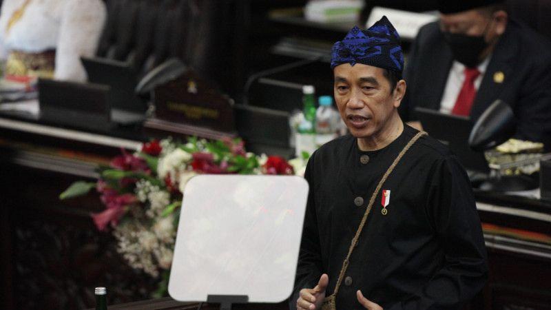 Baju Adat Suku Badui yang Dipakai Presiden Jokowi Dapat Pujian