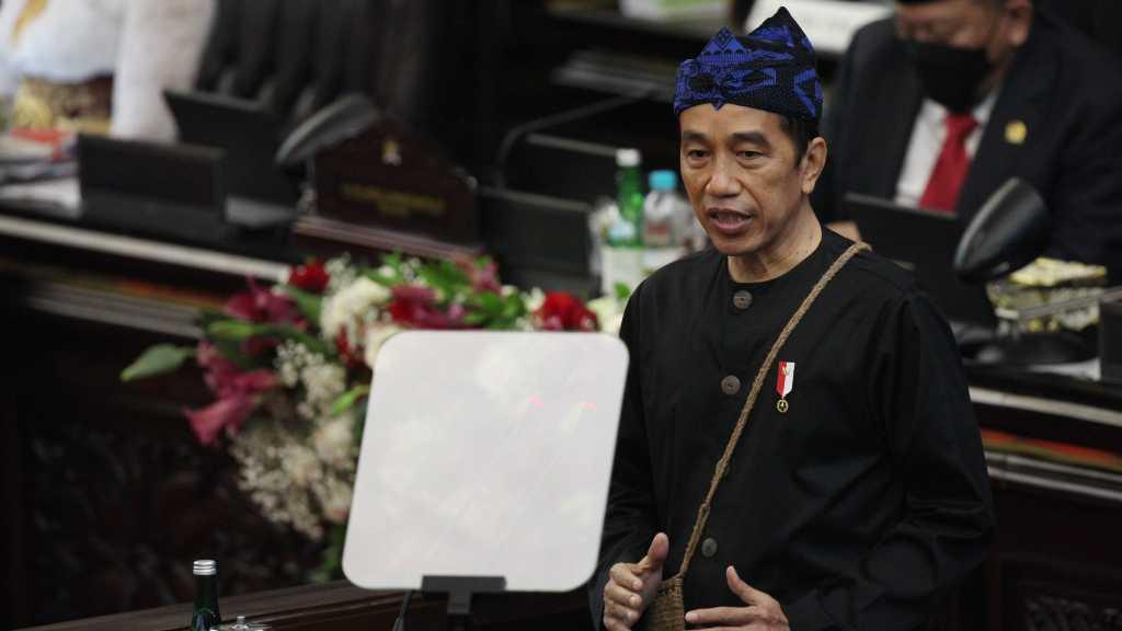 Lengkap! Ini Pidato Presiden Jokowi pada Sidang Tahunan MPR/DPD/DPR 2021