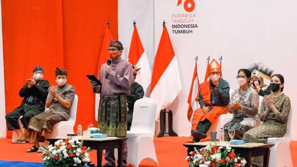 Menparekraf: Maknai Kemerdekaan untuk Bersatu dan Bangkit dari Pandemi