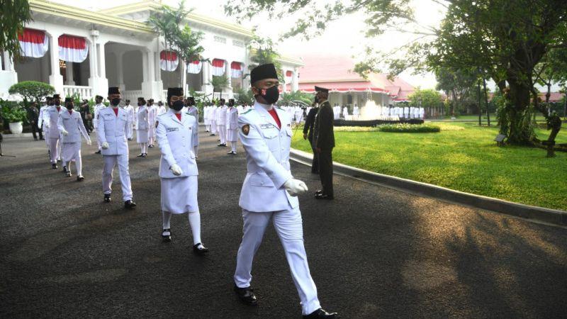 Mengenal Tim Indonesia Tangguh, Pasukan Pengibar Bendera Pusaka di Istana Merdeka