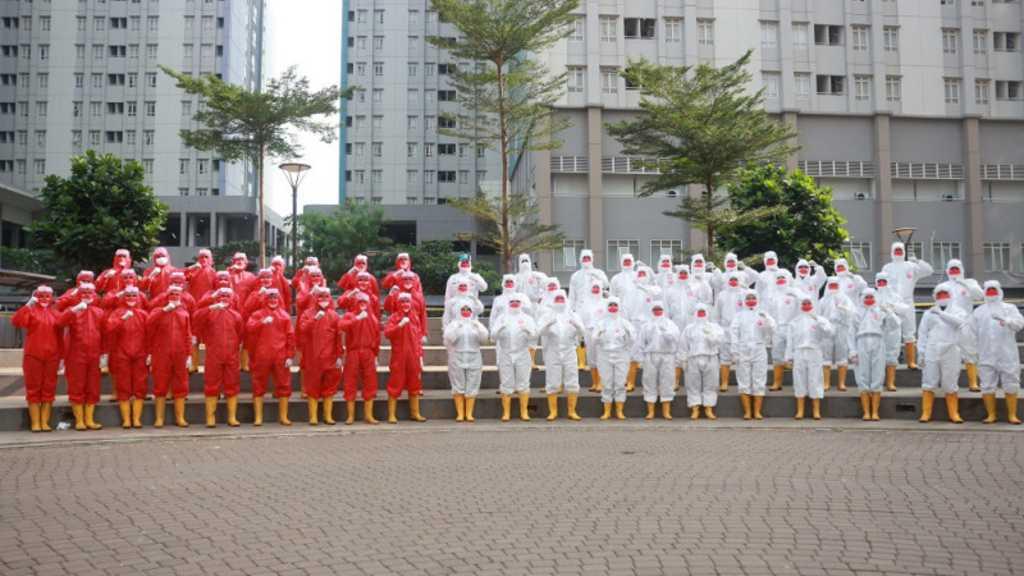 Tak Ada Pengurangan, Sekitar 1.503 Pasien COVID-19 Dirawat di Wisma Atlet