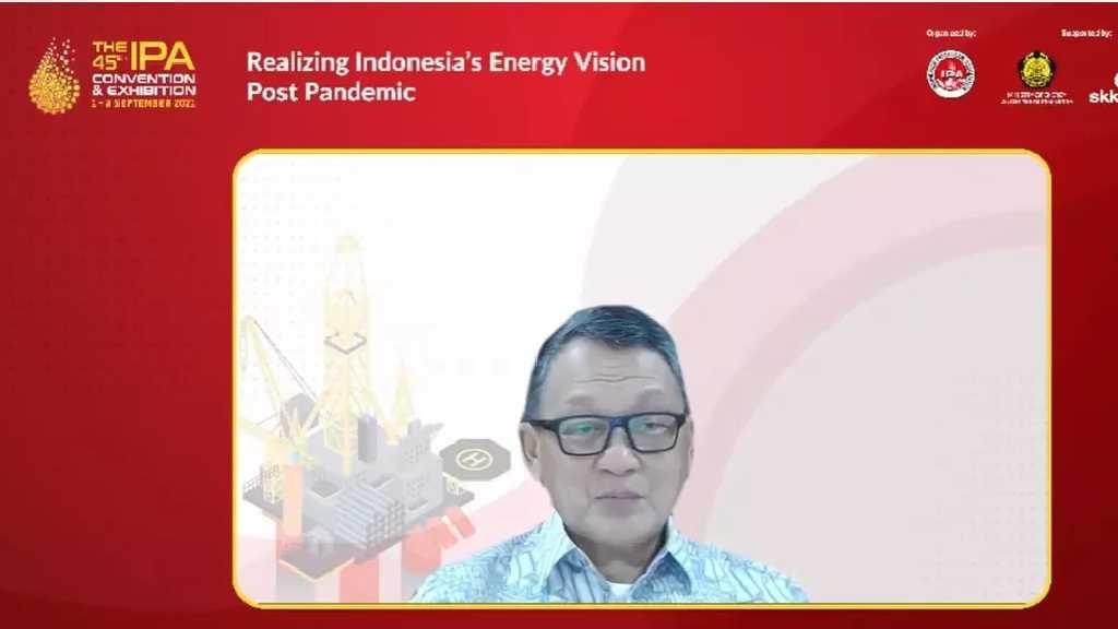 Buka IPA ke-45, Menteri ESDM: Peningkatan Produksi Migas dan Penurunan Emisi Karbon Harus Dijaga