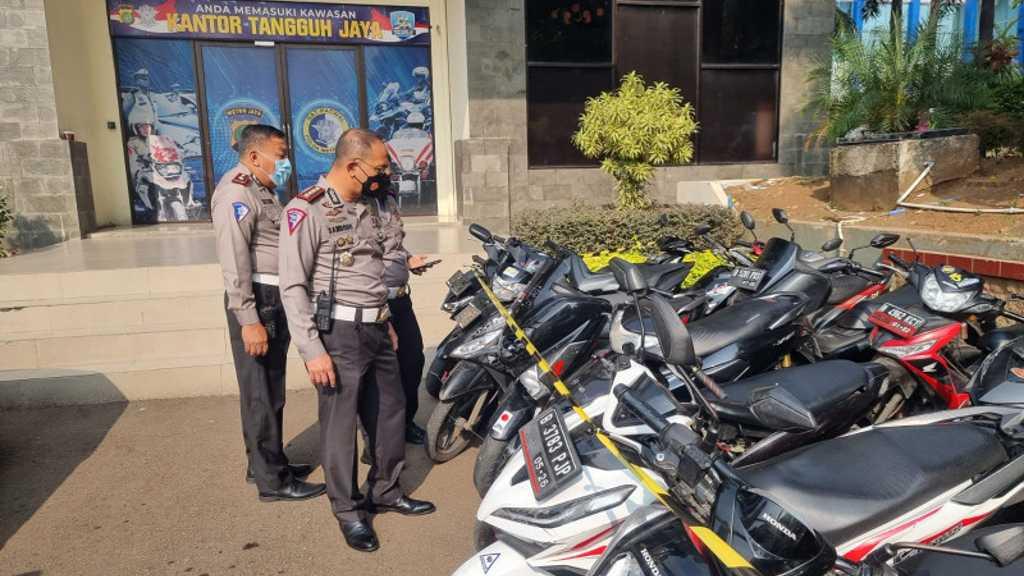 Aksi Balap Liar di Jaksel, Polda Metro Jaya Sita 57 Sepeda Motor