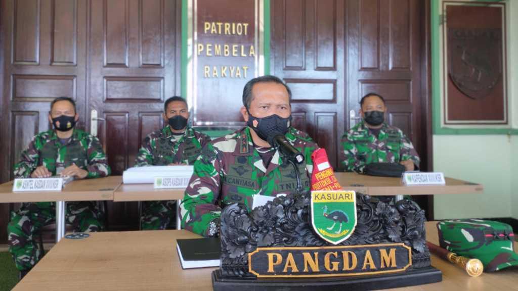 Pangdam Kasuari Sebut 2 Pelaku Penyerang Pos Koramil di Maybrat Sudah Diamankan