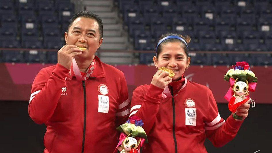 Hary/Leani Sabet Emas Kedua Bagi Indonesia di Paralimpiade Tokyo