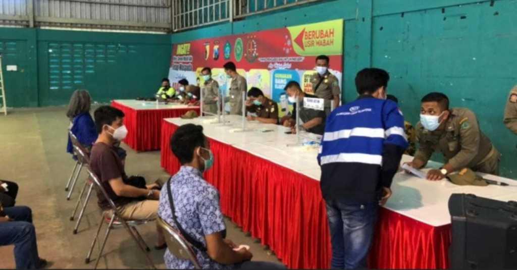 Tercatat 3.939 Orang Pelanggar PPKM Level 4 di Sidoarjo