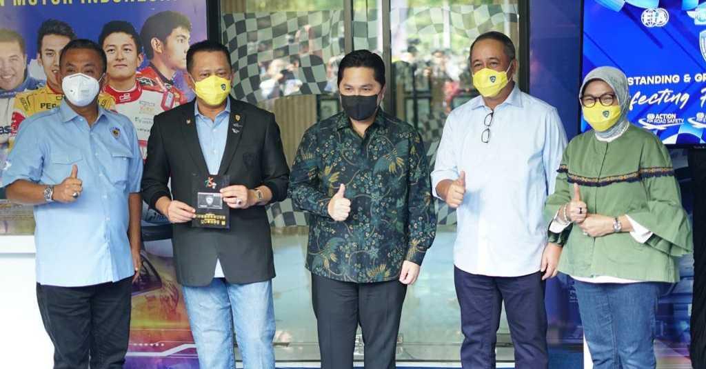 Bamsoet Resmikan Kantor Baru Ikatan Motor Indonesia di Gelora Bung Karno