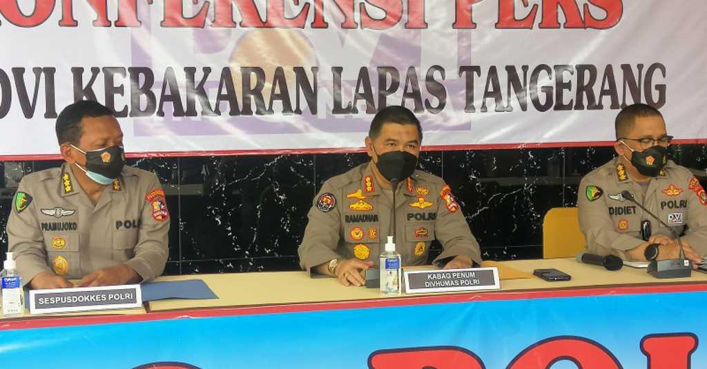 Polisi Berhasil Identifikasi 2 Jenazah Korban Kebakaran di Lapas Cipinang, Salah Satunya Ada Tatto di Punggung yang Khas